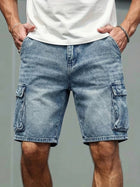 Lässige Herren-Bermudashorts mit normaler Passform für den täglichen Gebrauch