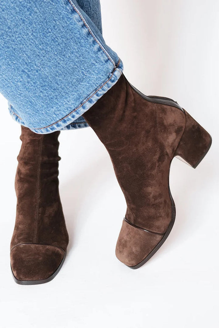 Eva - Damen Elegante Stiefel mit Absatz