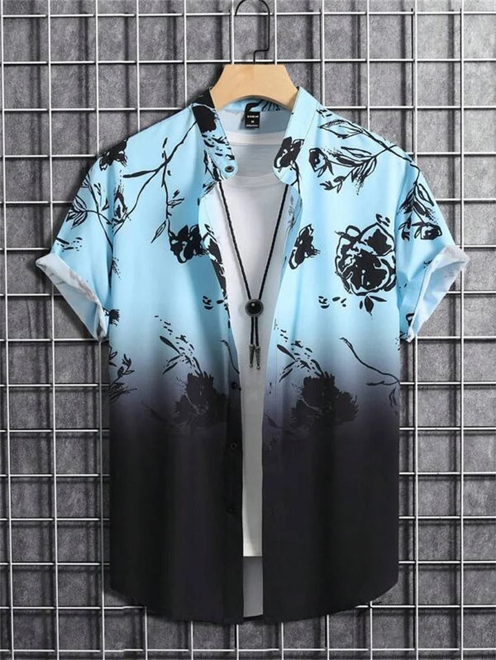 Tropisches 3D-Blumen-Hawaii-Hemd – Stil und Komfort in einem
