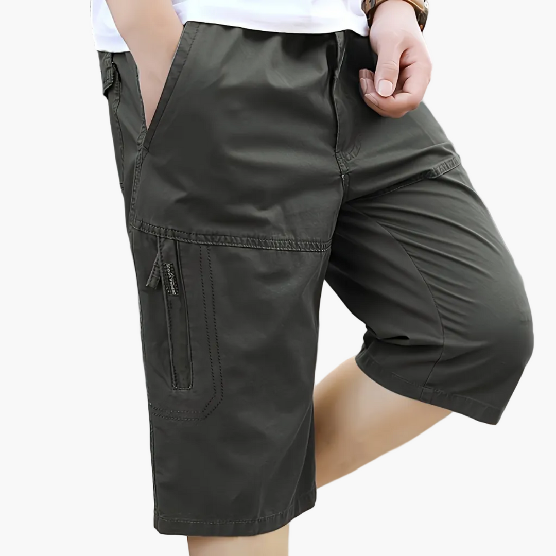 Herren-Bermudashorts mit Taschen für die alltägliche Freizeit