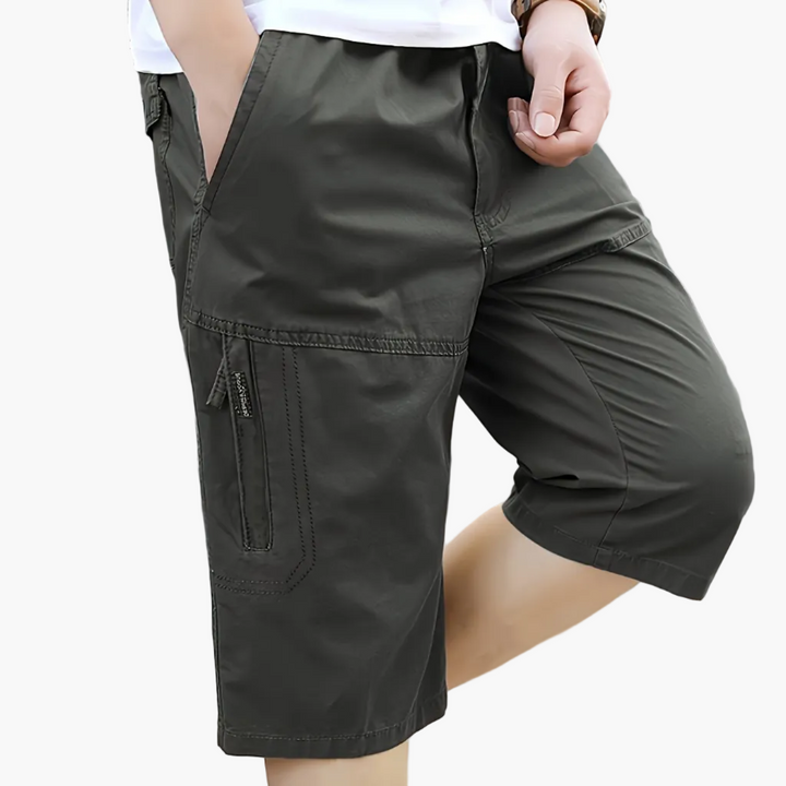Herren-Bermudashorts mit Taschen für die alltägliche Freizeit
