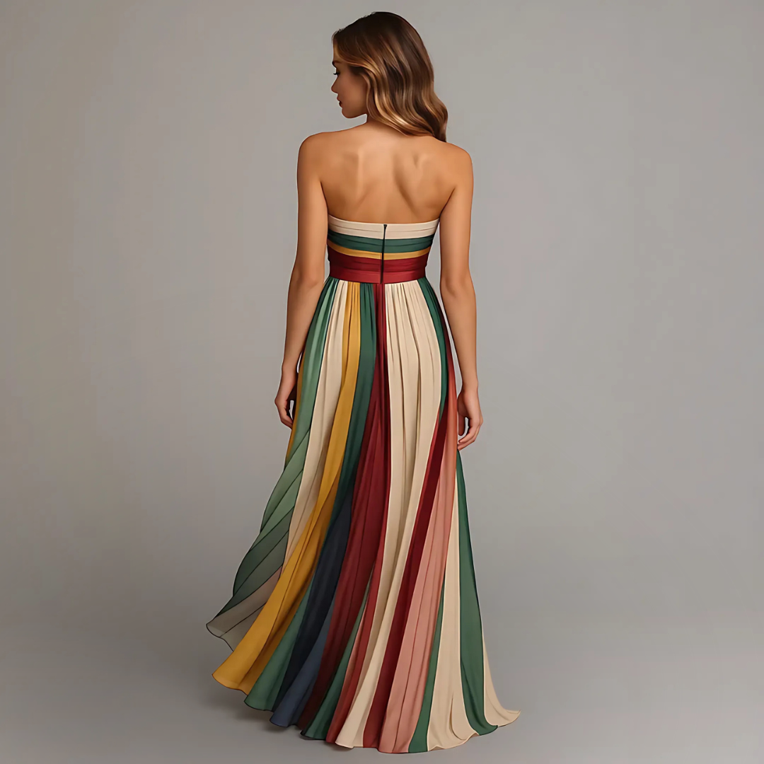 ALVIANA - Lässiges Langes Kleid