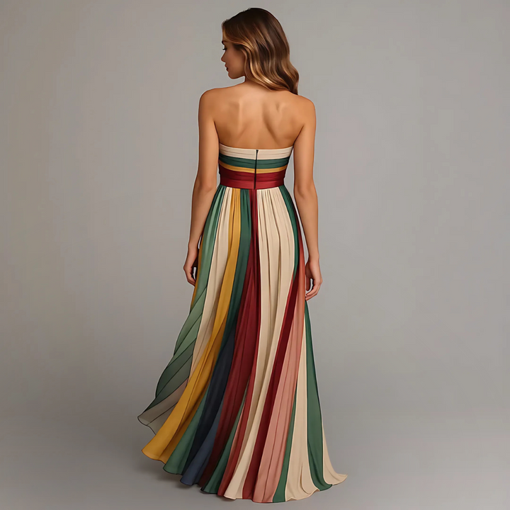 ALVIANA - Lässiges Langes Kleid