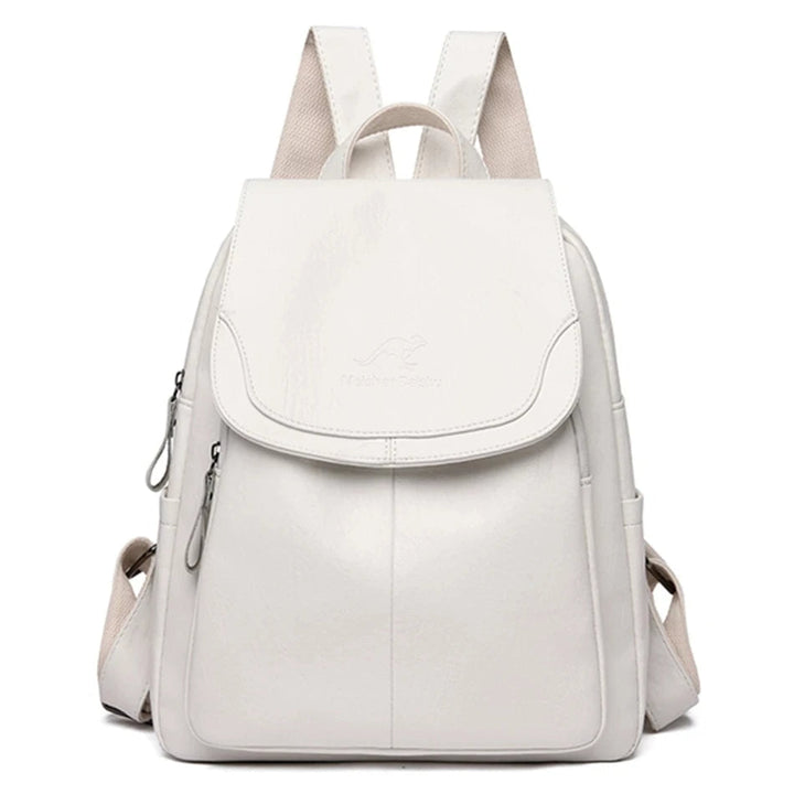 Kristlaug | Eleganter und leichter Rucksack in zartem Weißton