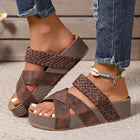 Martine - Damen Orthopädische Ledersandalen mit Riemen