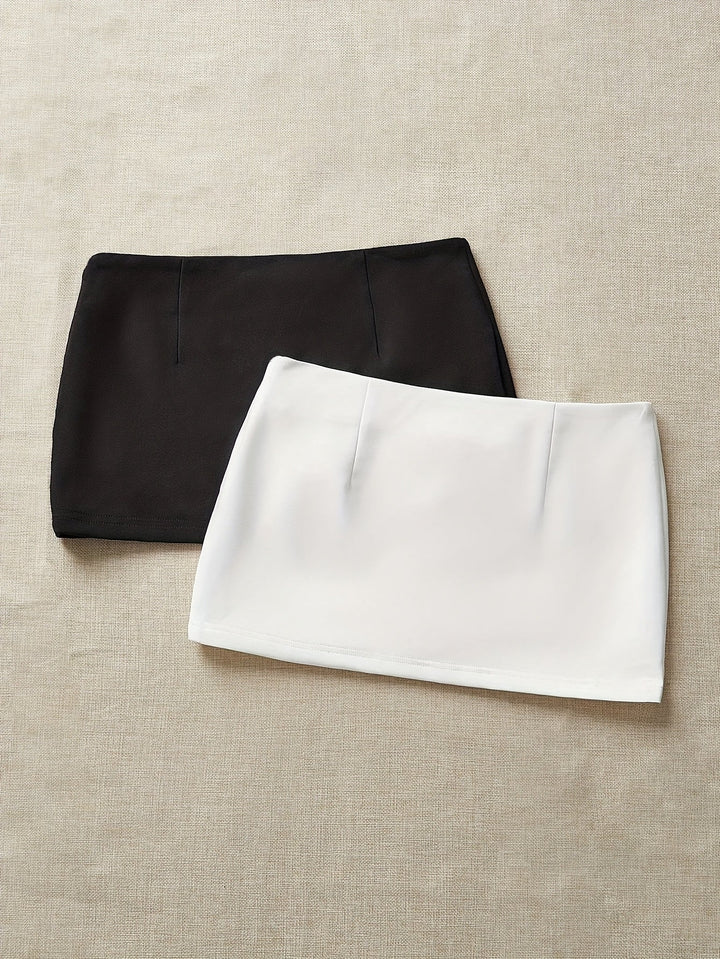 Sportlicher High-Waist-Shortrock für Damen, moderner und vielseitiger Stil