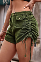 Hochtaillierte Shorts mit Kordelzug für Frauen | Ideal für den Sommer