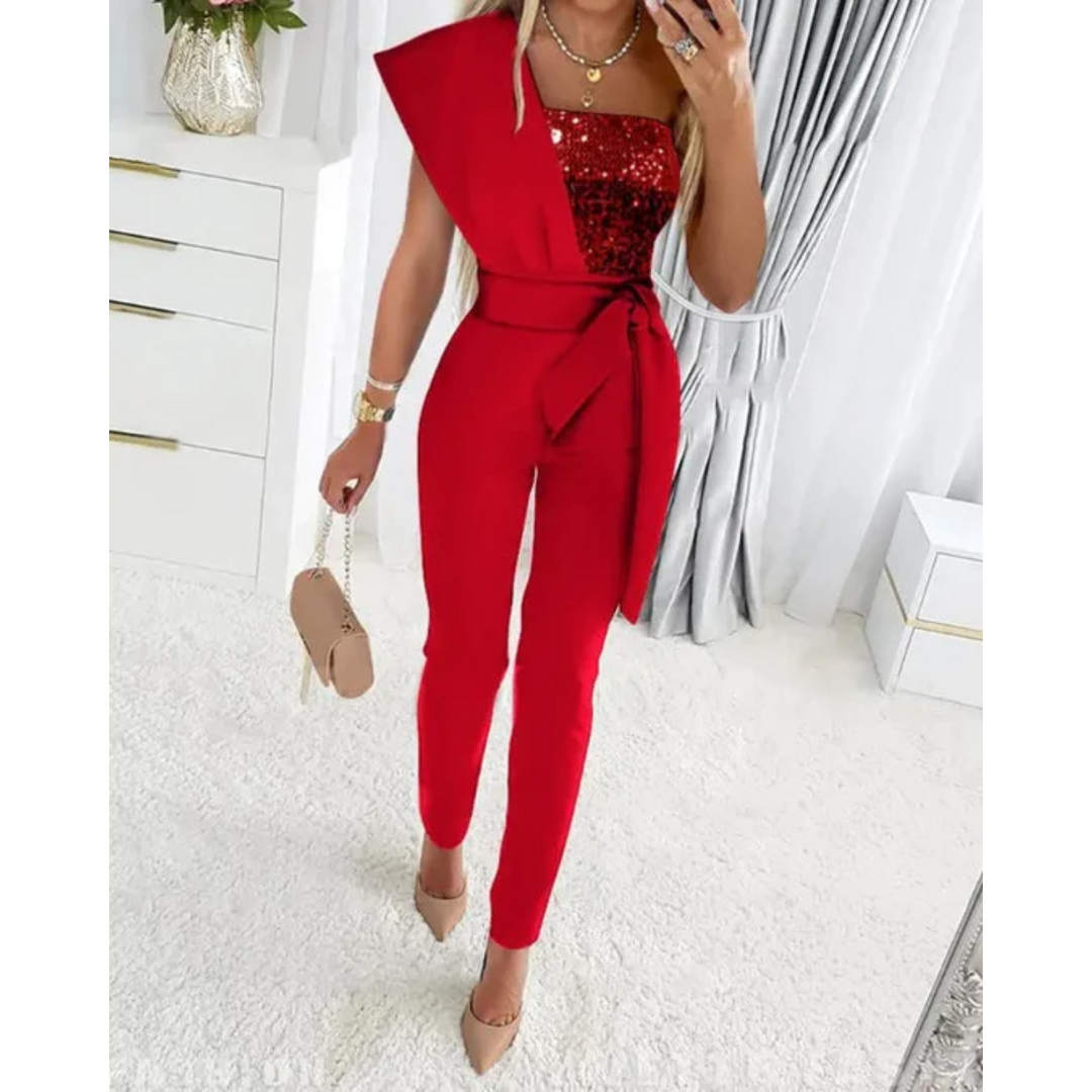 Unisex Glitzer-Jumpsuit