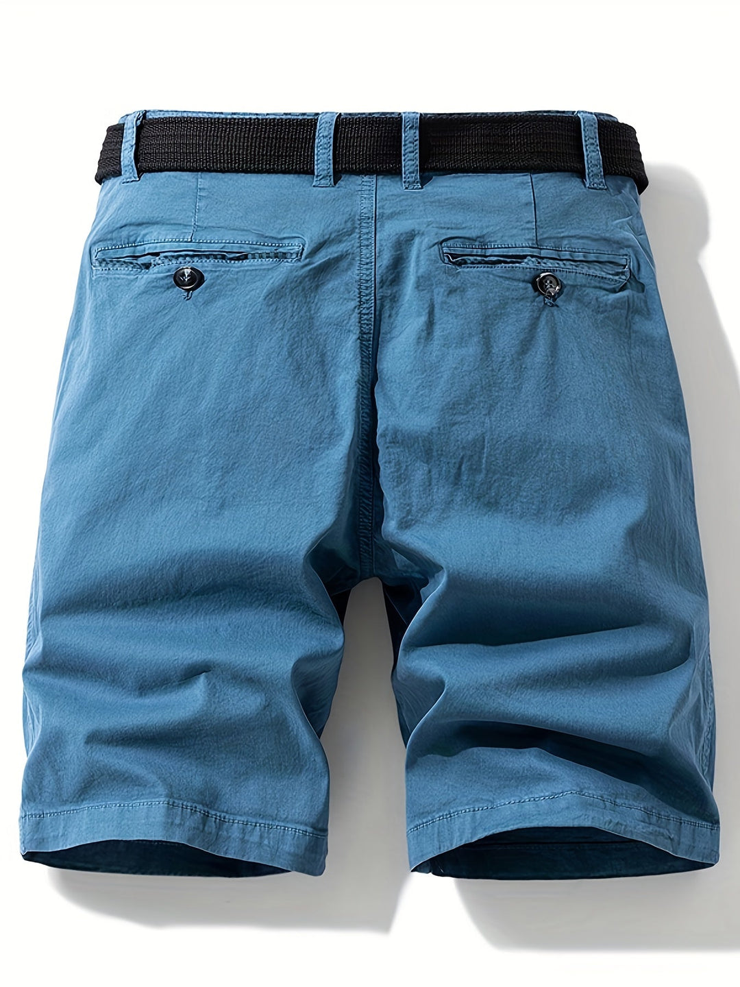 Herren-Bermudashorts mit Gürtel für Freizeit &amp; Urlaub