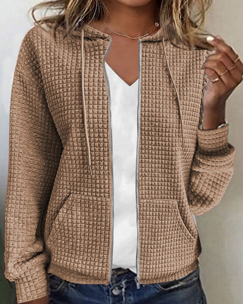 Damen Freizeitjacke mit Reißverschluss &amp; Taschen – Wynona