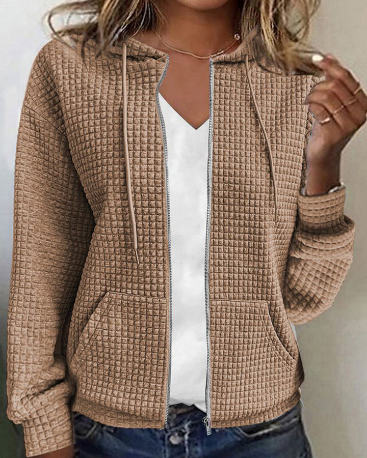 Damen Freizeitjacke mit Reißverschluss &amp; Taschen – Wynona