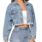 Distressed Jacke Cropped