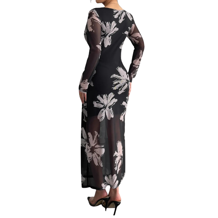 MEADOW – Elegantes Blumenkleid Maxi