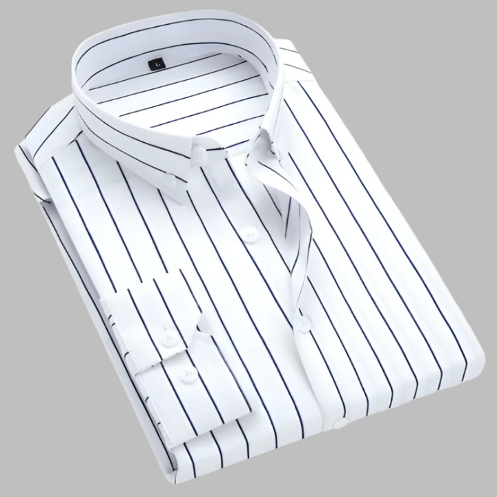 Herrenhemd aus kariertem Oxford-Material