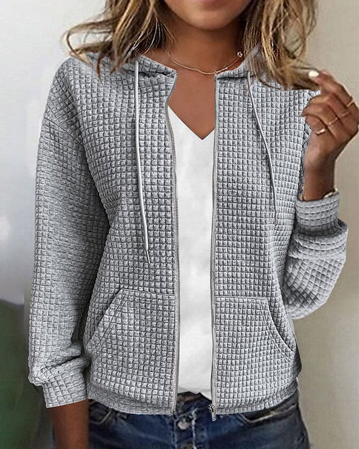 Damen Freizeitjacke mit Reißverschluss &amp; Taschen – Wynona