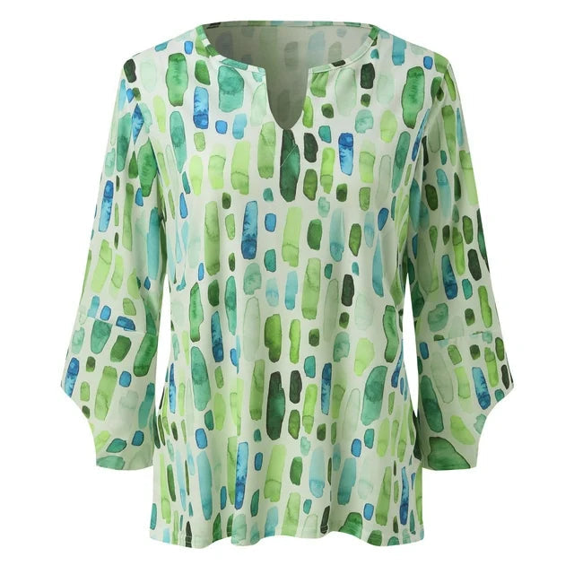 Damen Sommer Elegante Bluse