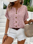 VIRELLEA - Elegante Bluse mit floralem Muster