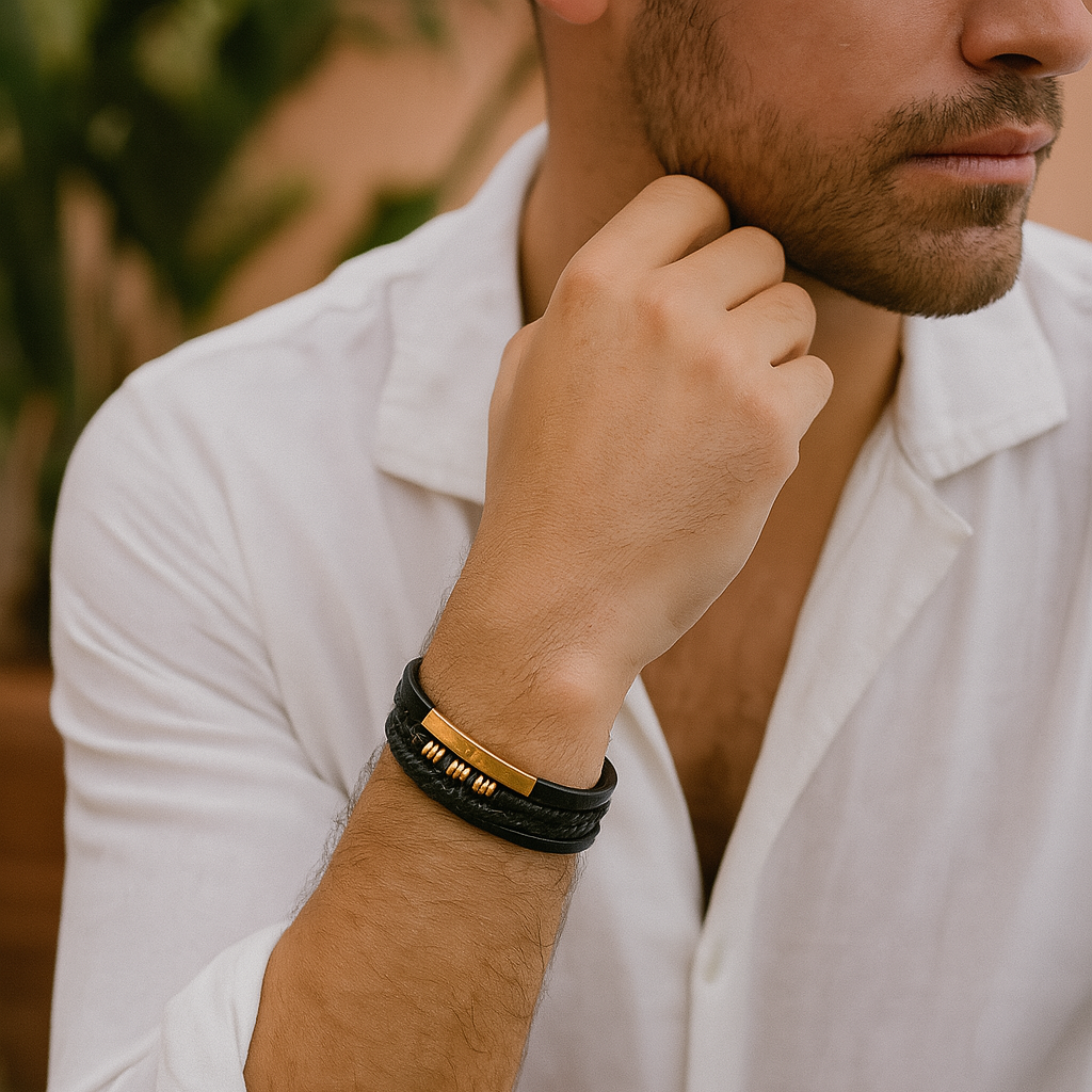 Herren Lederarmband für lässige und formelle Anlässe