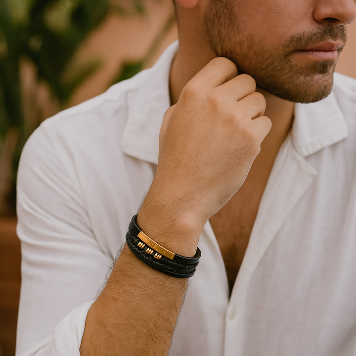Herren Lederarmband für lässige und formelle Anlässe