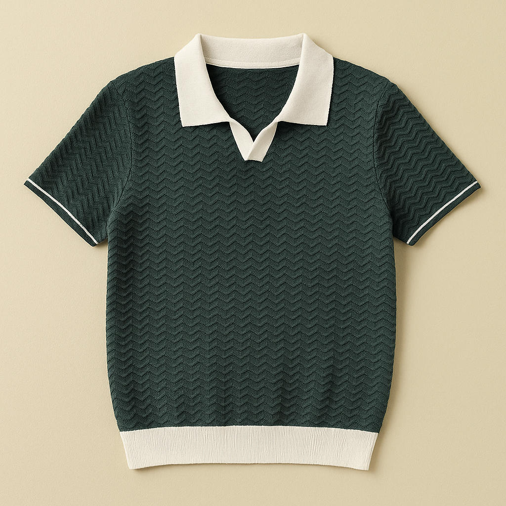 LUCA | POLOSHIRT AUS RICCIOTUCH
