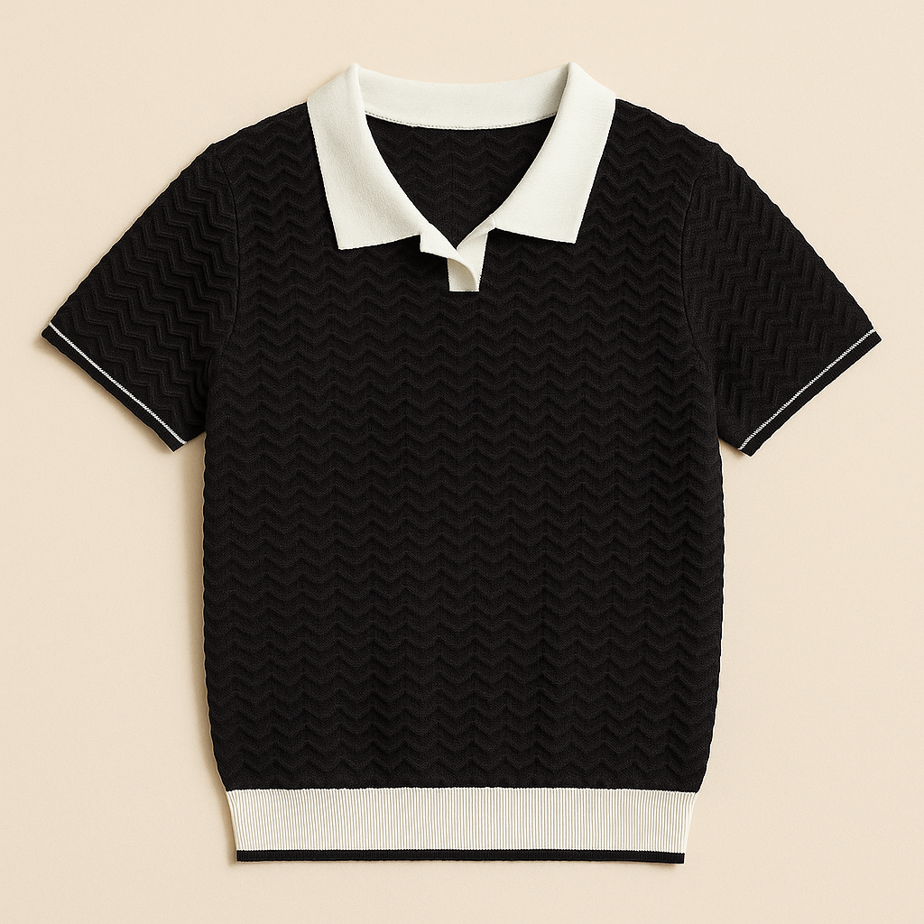 LUCA | POLOSHIRT AUS RICCIOTUCH