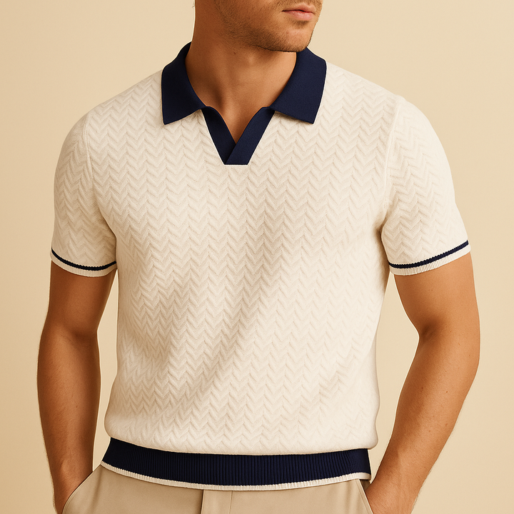 LUCA | POLOSHIRT AUS RICCIOTUCH