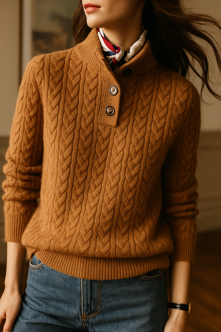 Arden Knopf-Down Pullover