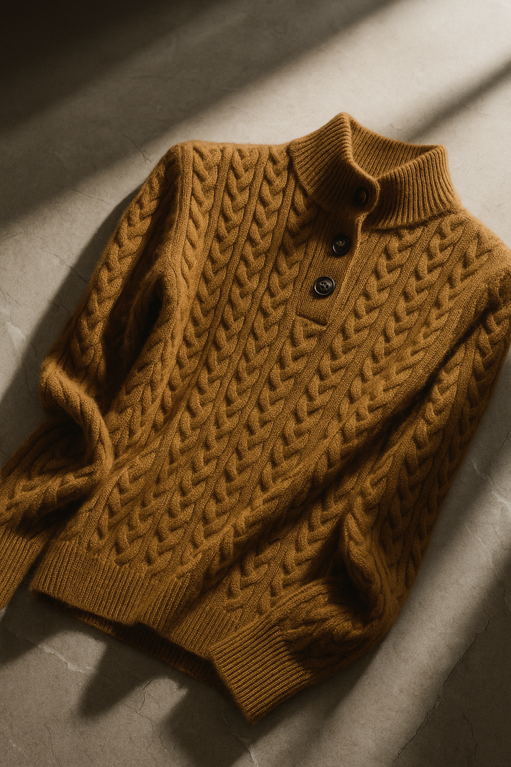 Arden Knopf-Down Pullover