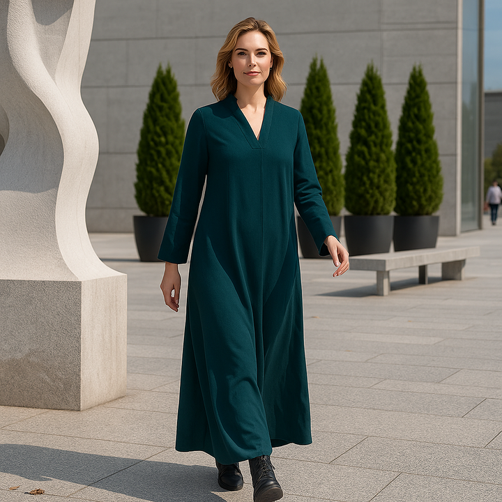 Emmi - Damen Maxikleid für den Abend mit elegantem Schnitt