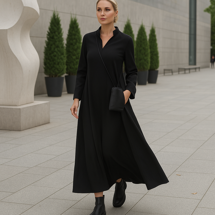Emmi - Damen Maxikleid für den Abend mit elegantem Schnitt