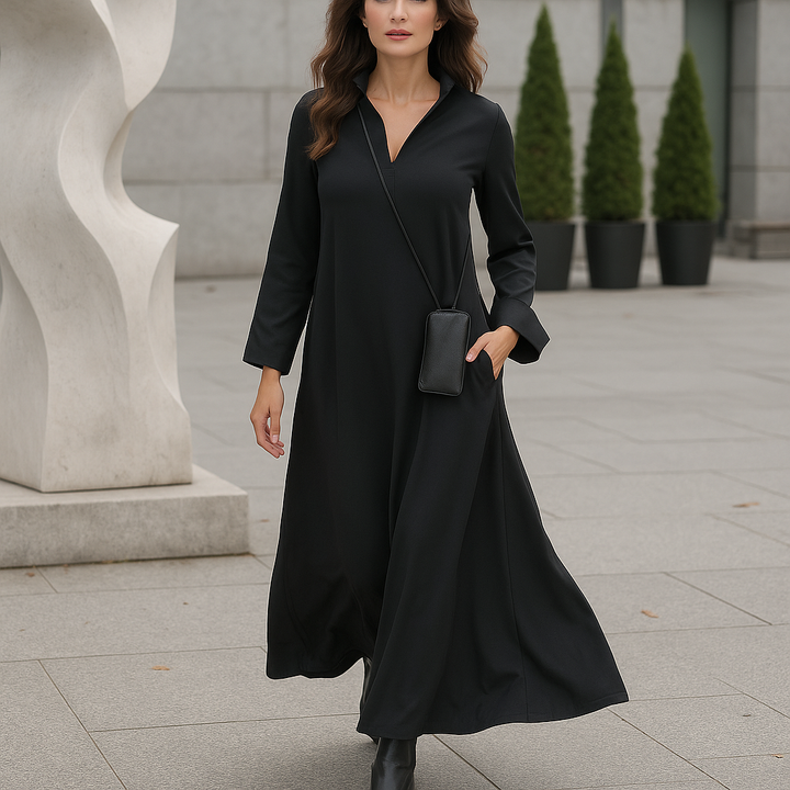 Emmi - Damen Maxikleid für den Abend mit elegantem Schnitt