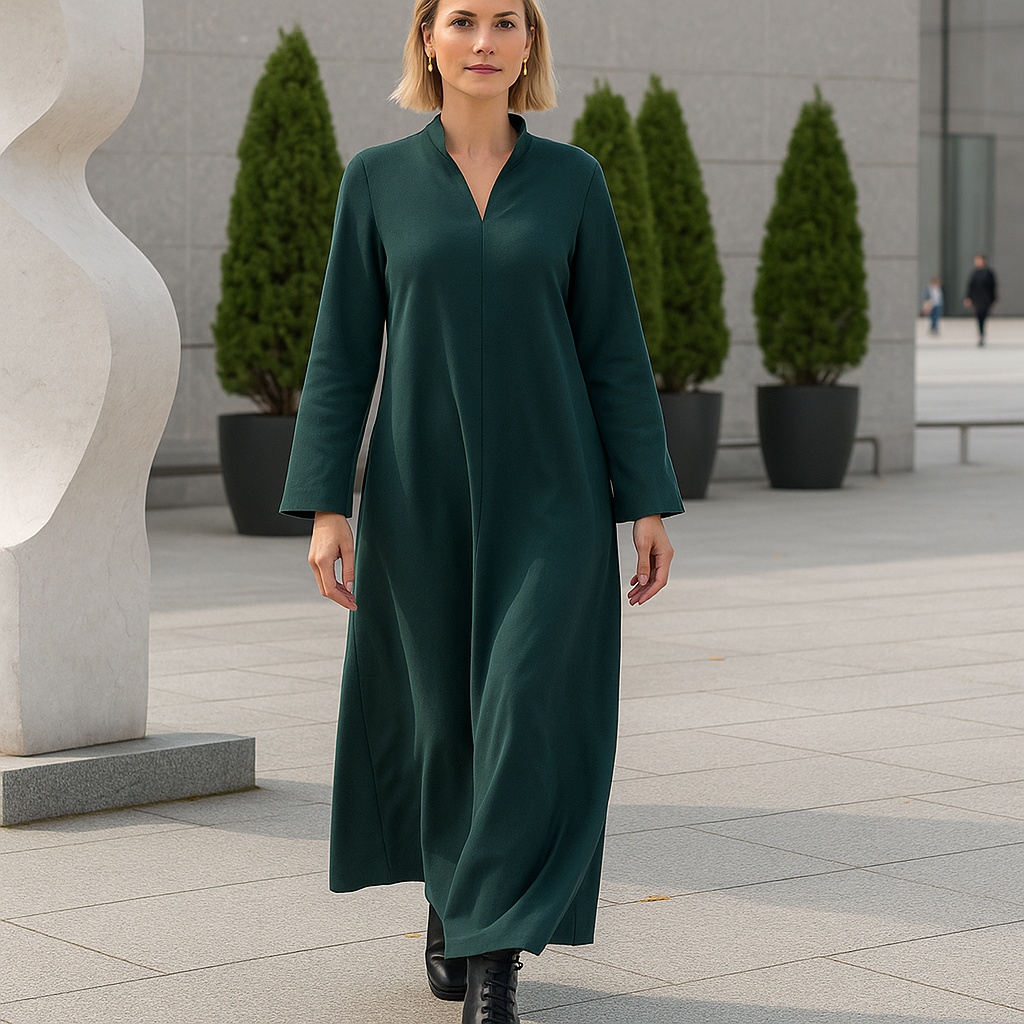 Emmi - Damen Maxikleid für den Abend mit elegantem Schnitt