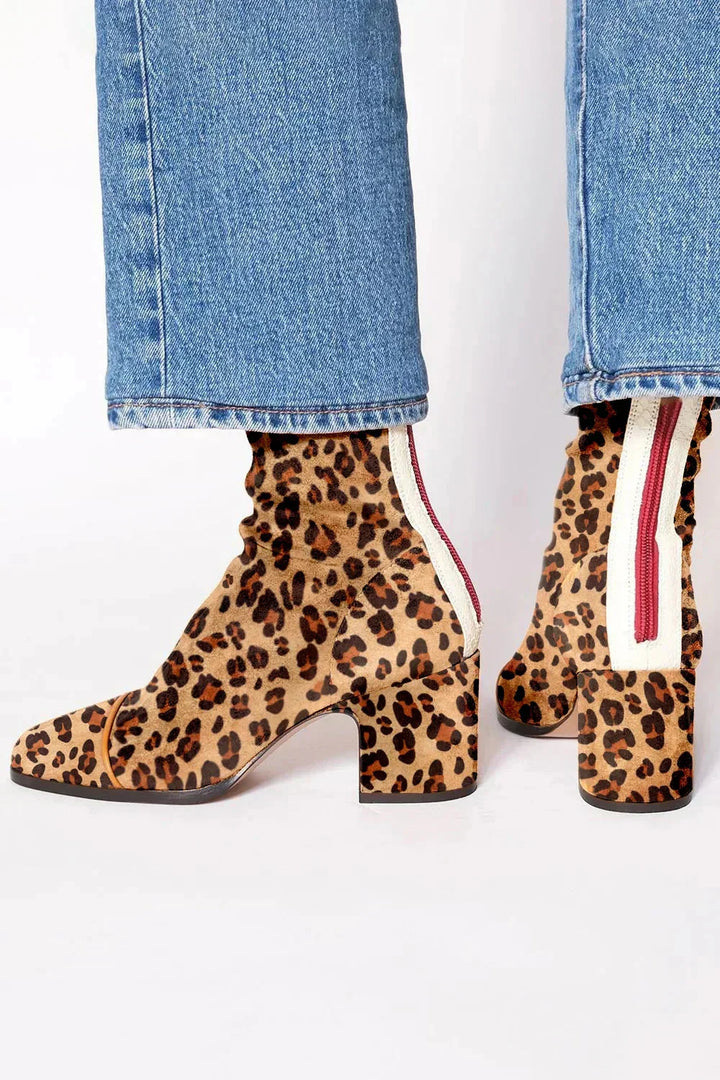 Eva - Damen Elegante Stiefel mit Absatz