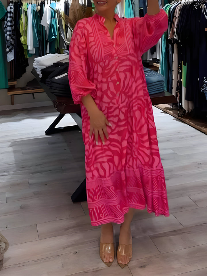 SELVIANNE - Künstlerisches Druckkleid