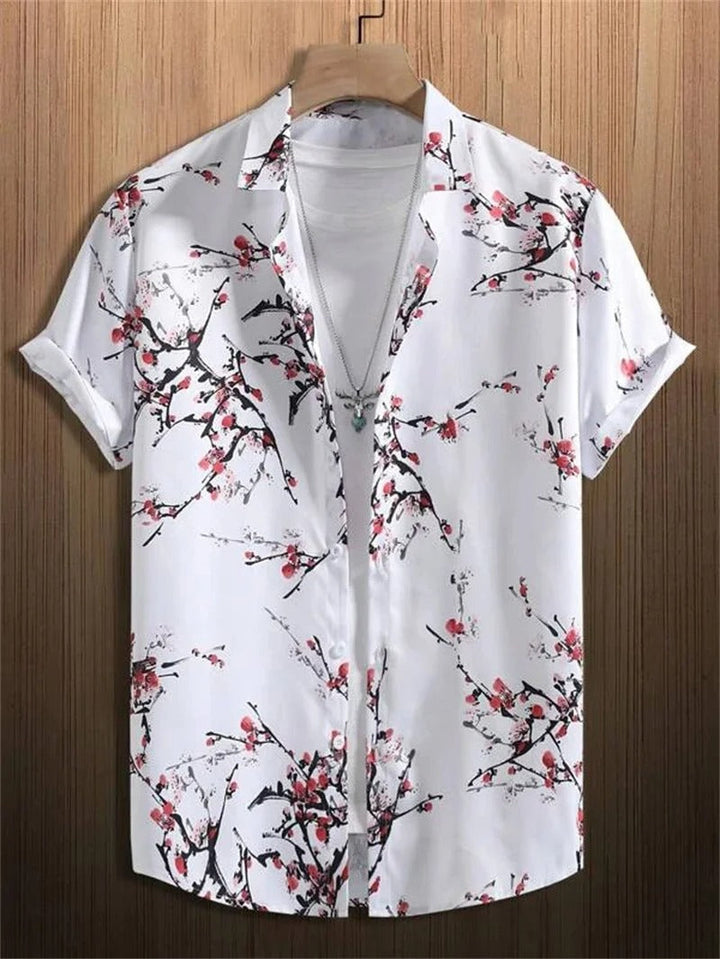 Tropisches 3D-Blumen-Hawaii-Hemd – Stil und Komfort in einem