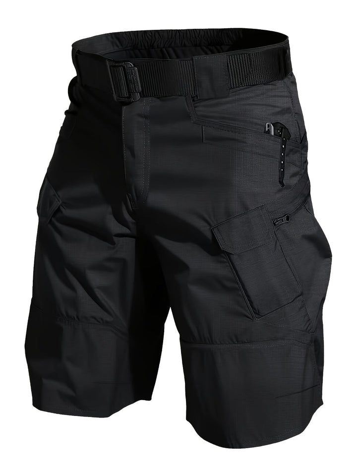 Herren-Funktionsshorts mit Taschen und Gürtel