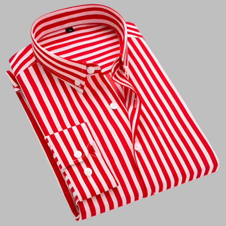 Herrenhemd aus kariertem Oxford-Material