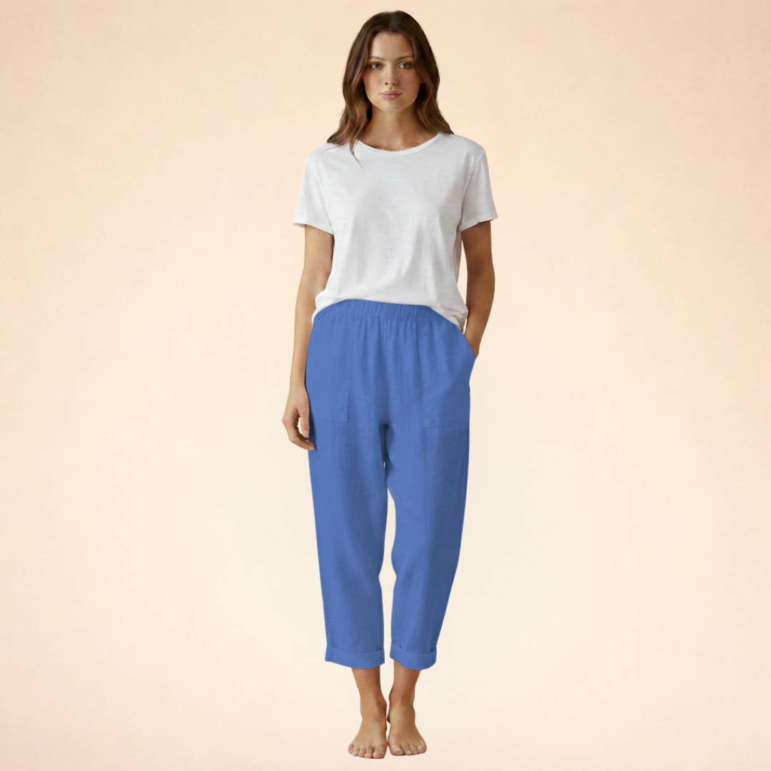 Aurelie | Ultra-weiche Hose mit Seitentaschen
