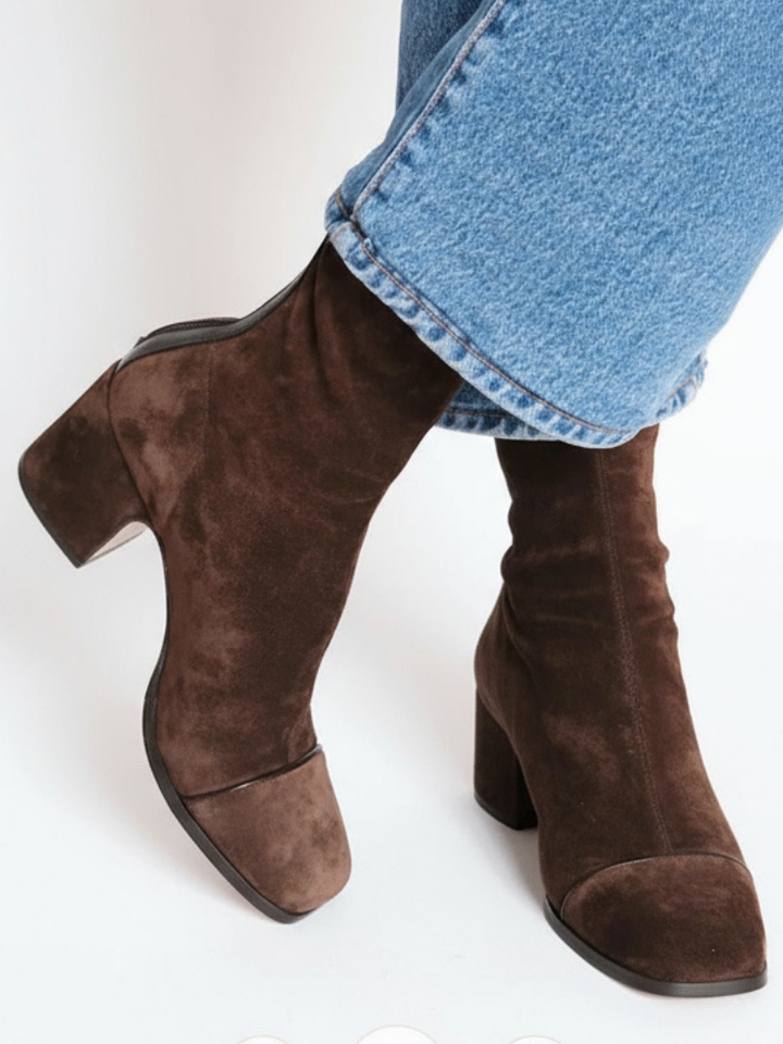 Eva - Damen Elegante Stiefel mit Absatz