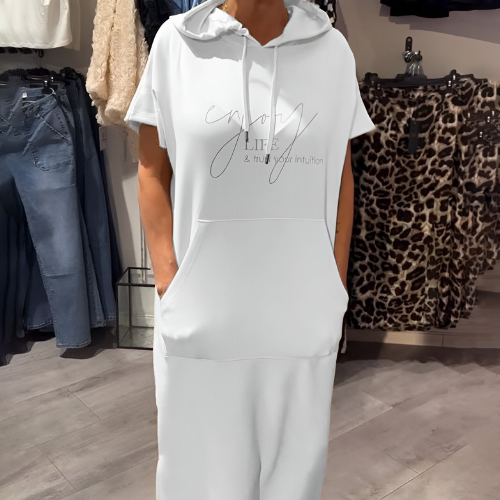 LORAVINE - Kapuzen Freizeitkleid
