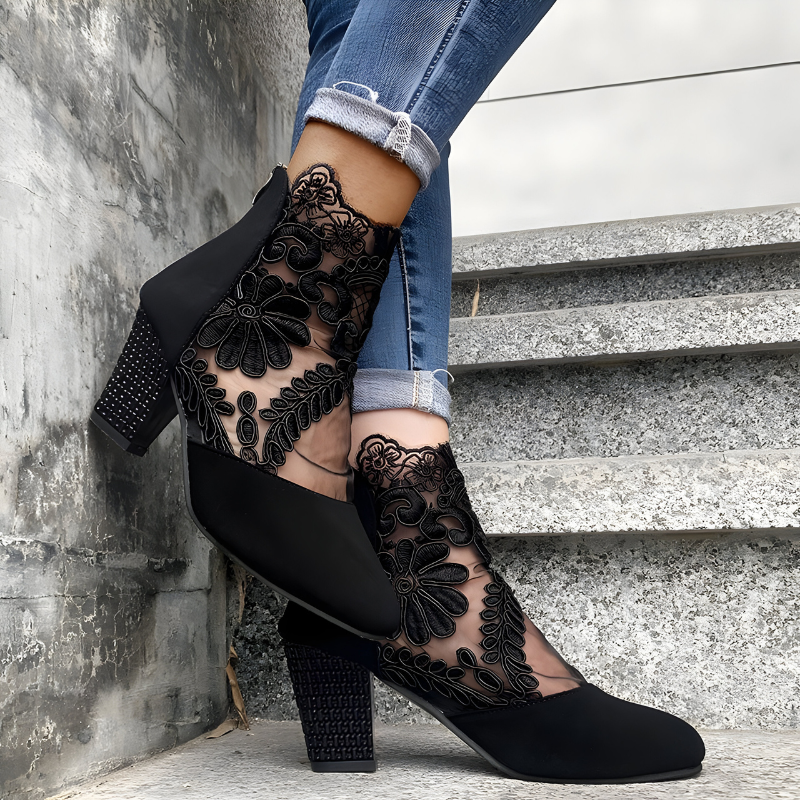Célarine | Bequeme Absätze mit Breitem Zehenraum