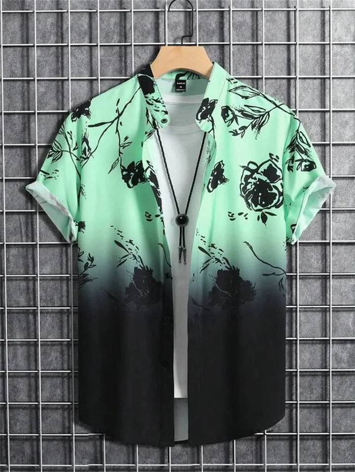 Tropisches 3D-Blumen-Hawaii-Hemd – Stil und Komfort in einem
