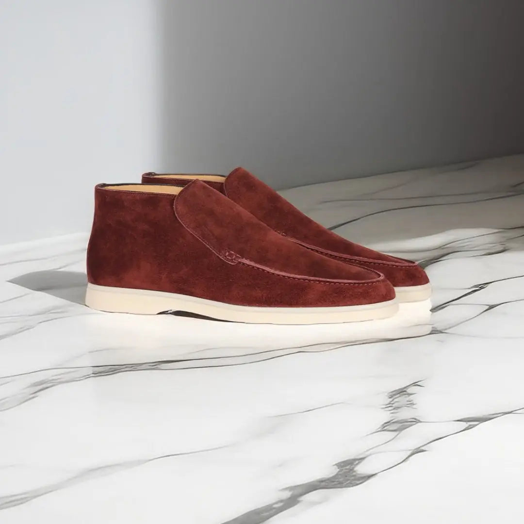 Bequeme Slipper für Herren mit Genähtem Obermaterial