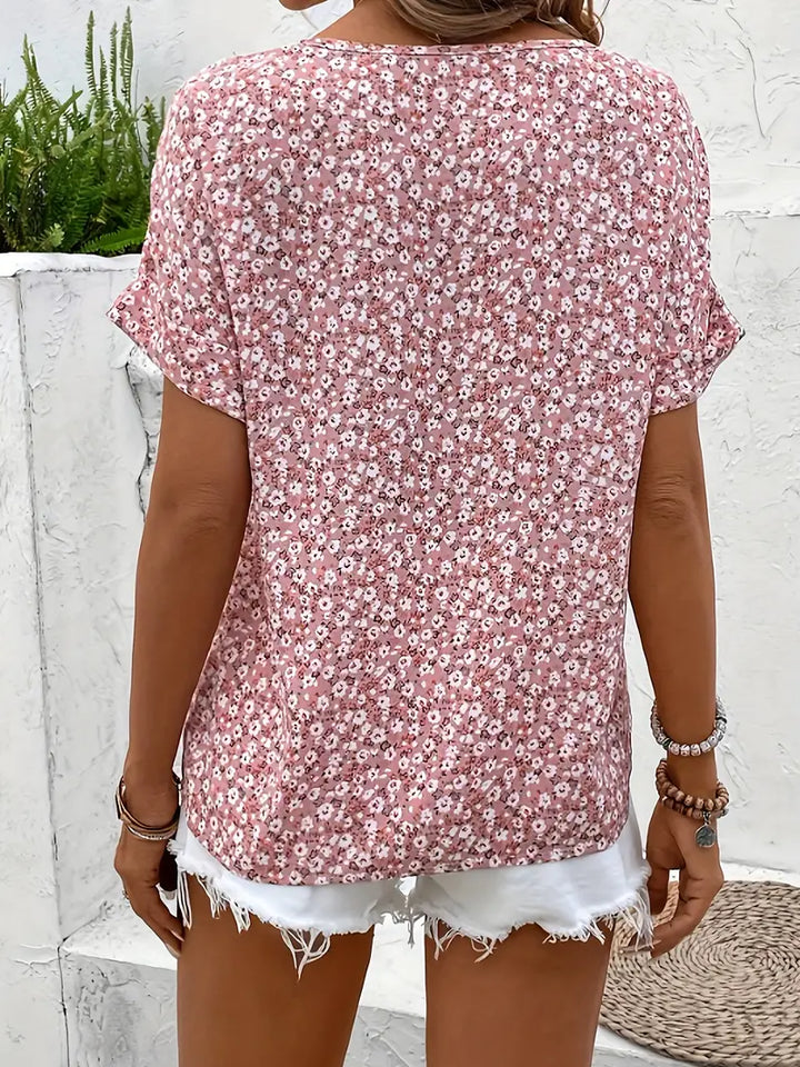 VIRELLEA - Elegante Bluse mit floralem Muster