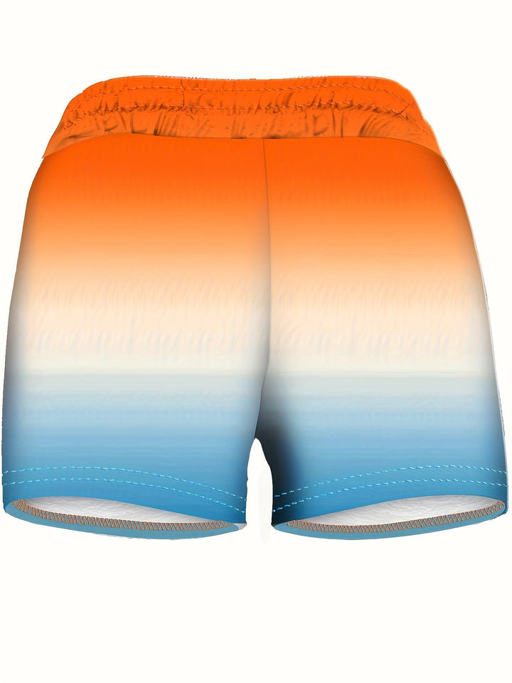 Damen Sommer Relaxpullover mit Palmenprint und Aufschrift "DAY DRINKIN&
