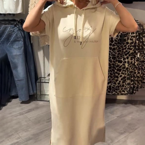 LORAVINE - Kapuzen Freizeitkleid