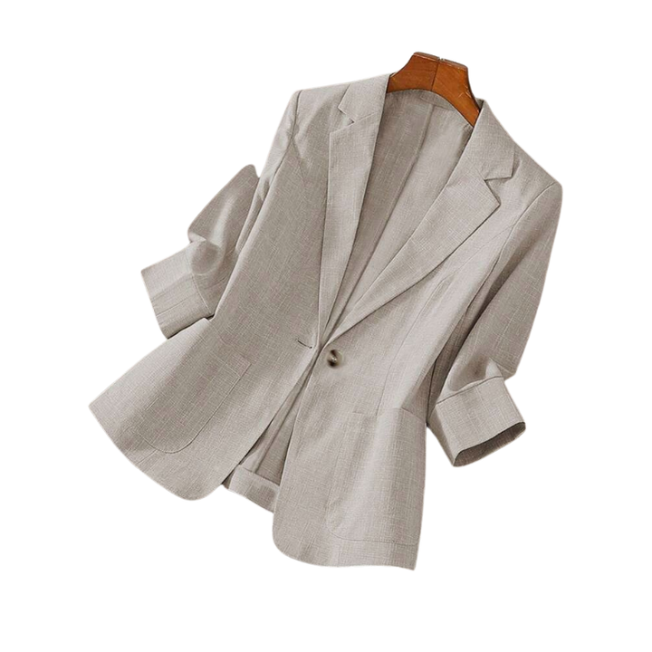 IRISH – Klassischer Blazer Mantel mit langen Ärmeln