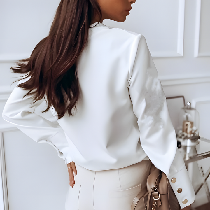 Alexia | Langärmlige Bluse für Damen | Oversize