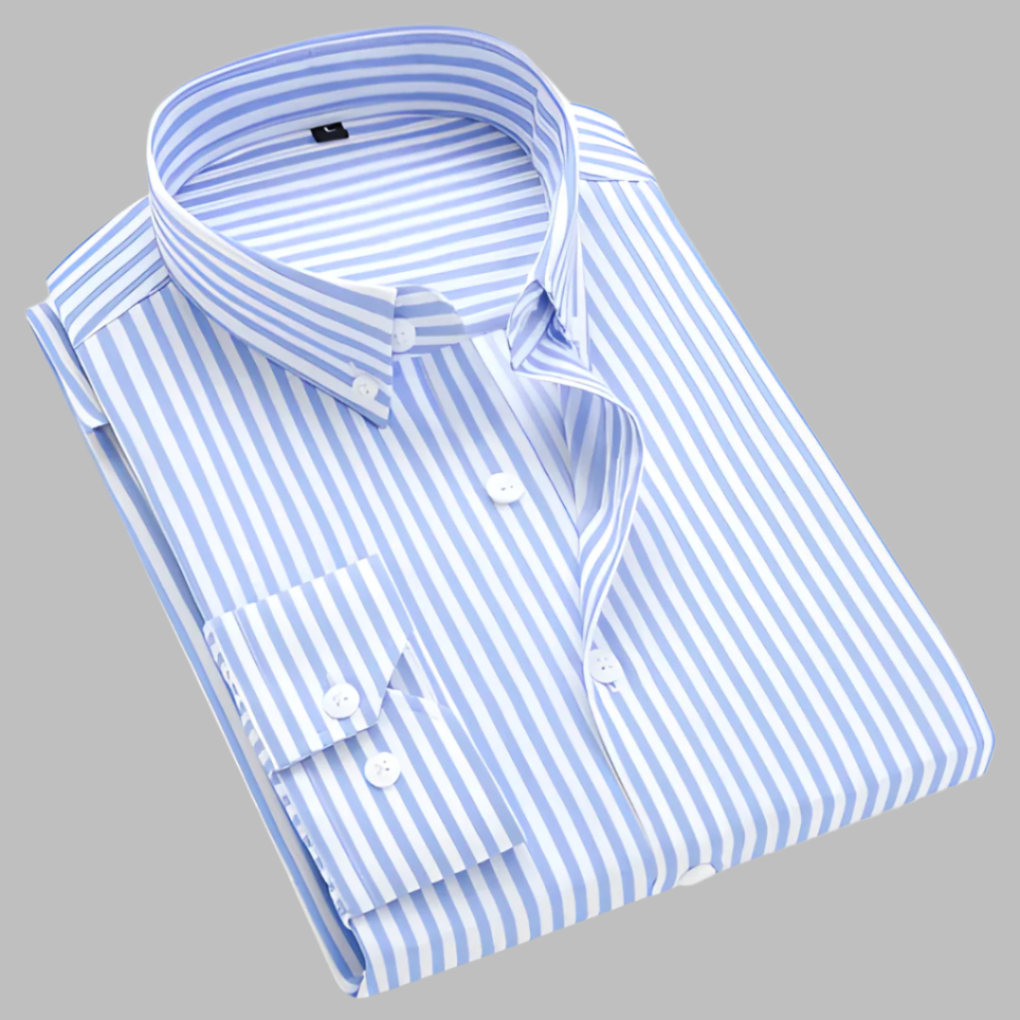 Herrenhemd aus kariertem Oxford-Material