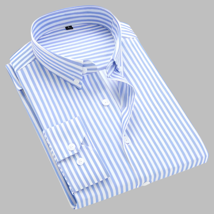 Herrenhemd aus kariertem Oxford-Material